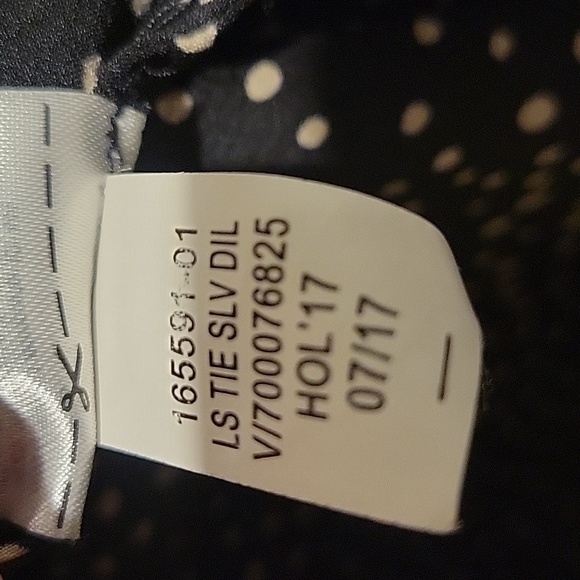 ❤️ BANANA REPUBLIC BUTTON DOWN TIE SLEEVE DILLON SHIRT/TOP, XS - Picture 6 of 7